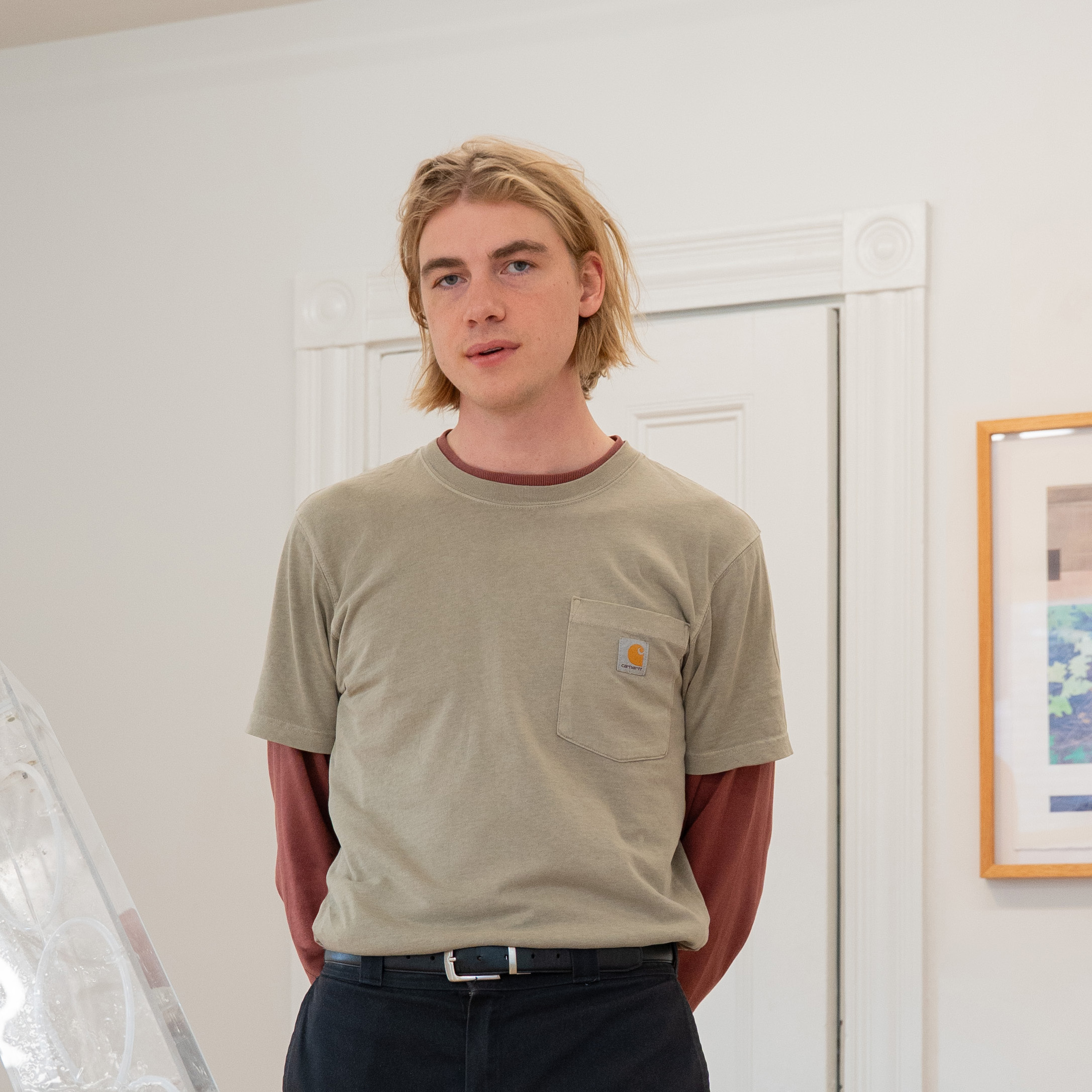 Portrait photo for Eric Rannestad, and artist and designer based in the Pacific Northwest